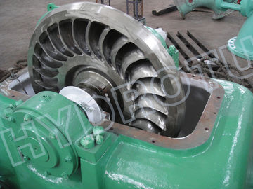 Gleichdruckturbine/Turgo-Wasserturbine 100 KW-1000KW mit Edelstahl-Läufer