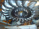 Vertikale Wellen-Antrieb-Wasser-Turbine Pelton-Wasserturbine mit 4 Düsen für hohes Hauptwasserkraft-Projekt