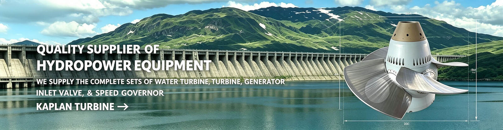 Wasserkraft Kaplanturbine