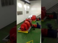 Francis Wasserturbine in Betrieb genommen