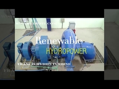 Kleine horizontale Schacht Francis Wasserkraftanlage / Francis Wasserkraftanlage von 0,1 MW - 50 MW