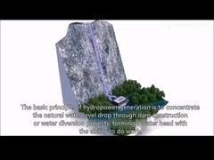 Wie funktioniert ein Wasserkraftwerk?