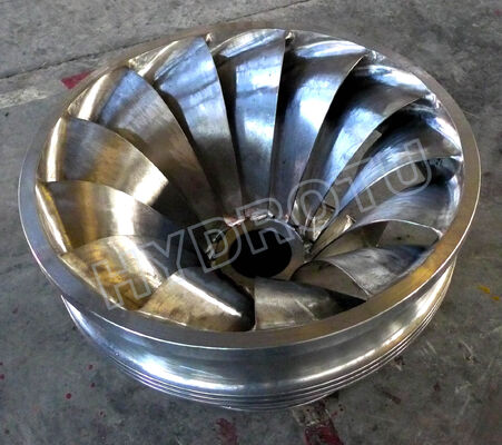 Zuverlässige Francis-Turbinenlaufrad-Hydromontagekomponente aus 0Cr13Ni4Mo-Edelstahl