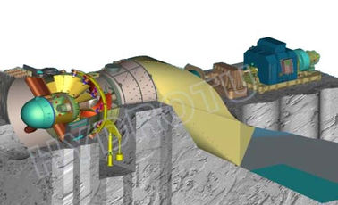 Turbine des Typs S für Hochleitungswasserkraftwerke für große Entladestationen