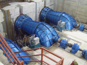 Niedrigwasserkopf horizontale Kaplan-Wasserkraftanlage 0,1 MW - 5 MW
