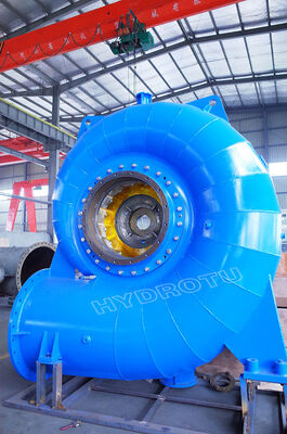 Welle Francis Turbine Runner Wasserkraftwerk Wasserhöhe 30 m-300 m erzeugende Komponente