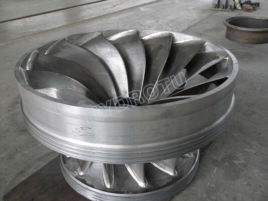 Welle Francis Turbine Runner Wasserkraftwerk Wasserhöhe 30 m-300 m erzeugende Komponente