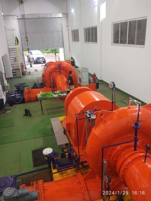 Edelstahlguide Vane Francis Wasserkraftanlage mit Nennleistung 100-10000 kW