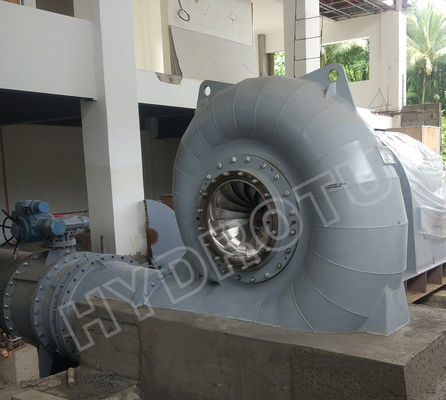 Francis-Turbine mit synchronem Wechselstromgenerator