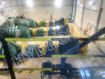 5 bis 20 Meter Kopfweite Edelstahl Kaplan Halbaxialstrom-Wasserkraftanlage